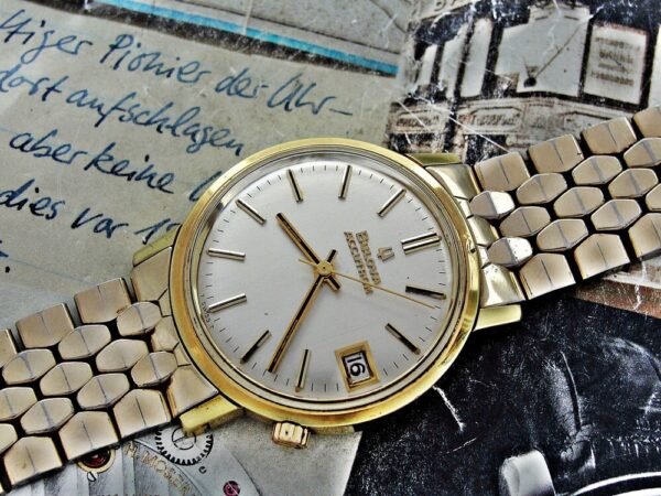 Beautiful Bulova Accutron tuning fork watch from the 1970s. - Image 4