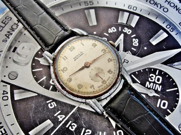 Beautiful Swiss Bulla watch from the 1940s - Image 8