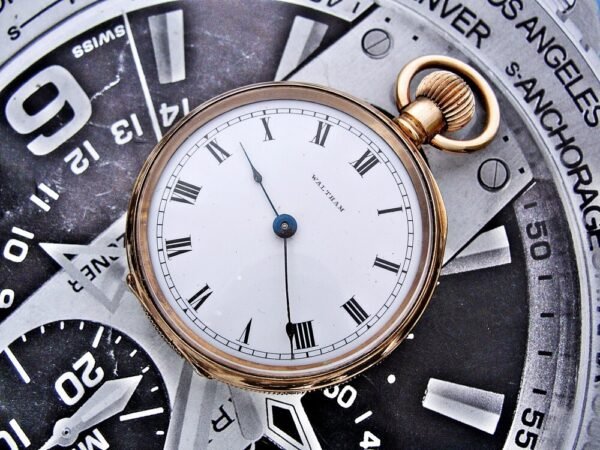 Beautiful Waltham pocket watch from the early 1900s.