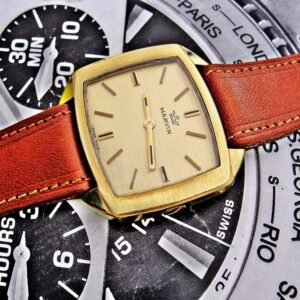 Beautiful mechanical Marvin suit watch from the 1960s.