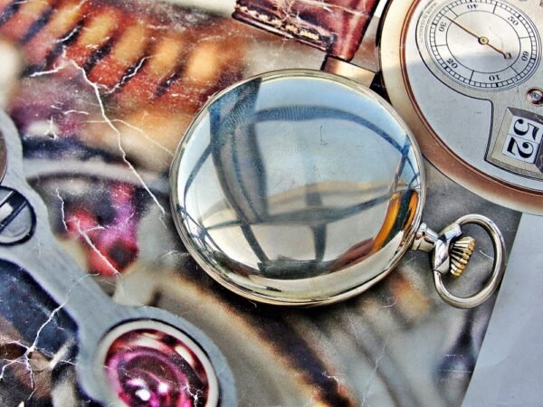 Beautiful porcelain dial Omega pocket watch from 1923. - Image 13