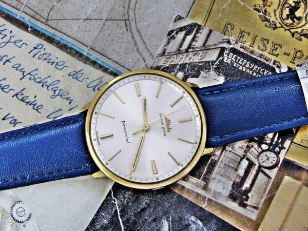 Nice Mido Ocean Star Powerwind automatic gold-plated watch from the 1960s. - Image 17