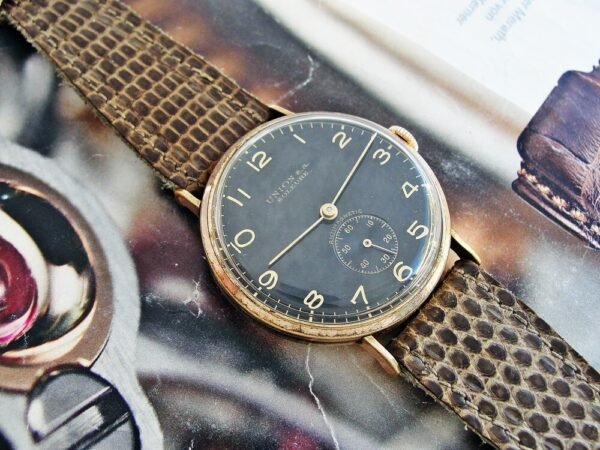 Nice Union S.A. Soleure watch from the 1950s - Image 12