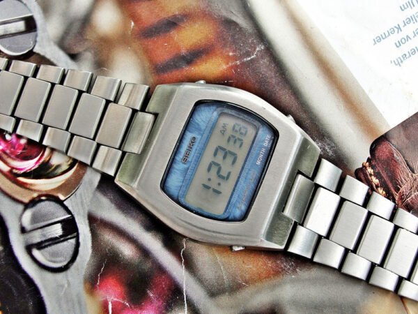 Nice steel Seiko LCD watch from the 1970s - Image 3