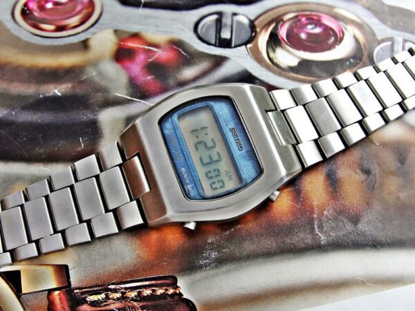Nice steel Seiko LCD watch from the 1970s
