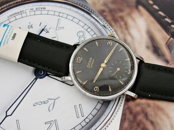 Rare Swiss Doxa Sport watch from 1962. - Image 6