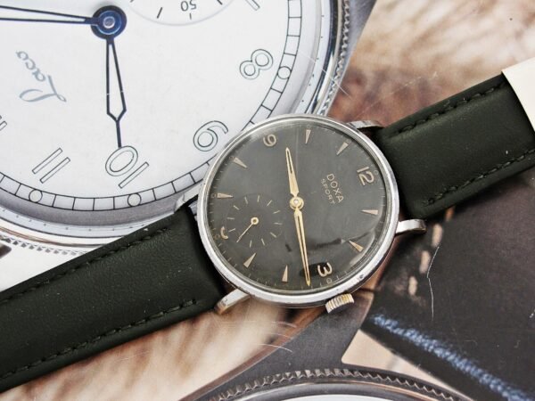 Rare Swiss Doxa Sport watch from 1962. - Image 8