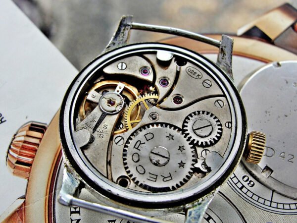 Second World War military Record Geneve DH (Wehrmacht) watch from the 1940s. - Image 17
