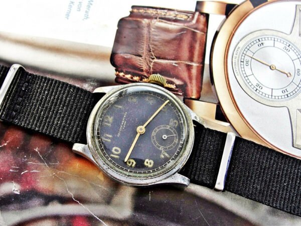 Second World War military Record Geneve DH (Wehrmacht) watch from the 1940s. - Image 18